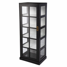 Load image into Gallery viewer, Dynasty Contemporary Black and White Tall Curio Cabinet