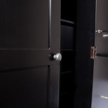 Load image into Gallery viewer, Metro Black Wood and Marble Bar Cabinet