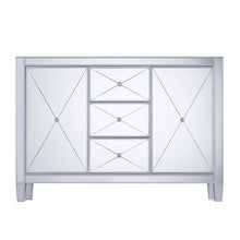 Load image into Gallery viewer, Glamorous Mirrored Bling Multi Storage Accent Cabinet