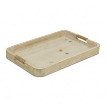 Load image into Gallery viewer, Natural White Curved Wood Tray