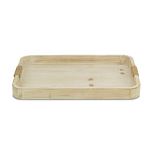 Load image into Gallery viewer, Natural White Curved Wood Tray