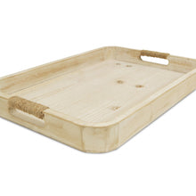 Load image into Gallery viewer, Natural White Curved Wood Tray