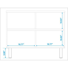 Load image into Gallery viewer, Iko White Modern Sideboard Double Door Cabinet