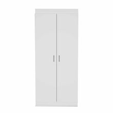 Load image into Gallery viewer, 63” Classic White Pantry Cabinet with Two Full Size Doors