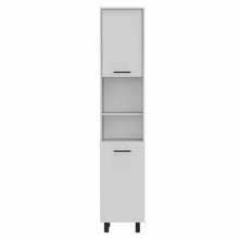 Load image into Gallery viewer, 78&quot; Modern White Sleek and Tall Pantry Cabinet