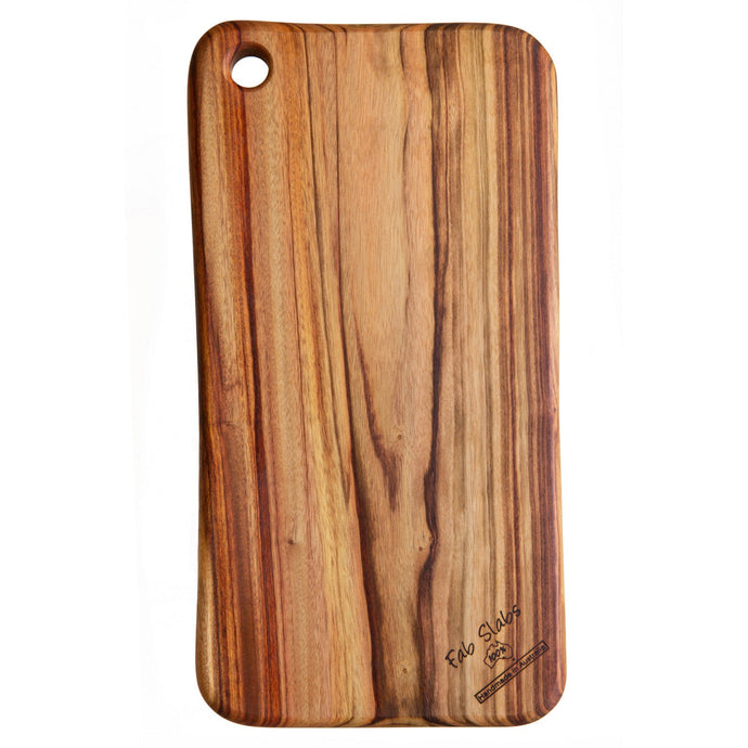 Natural Rounded Rectangle Anti-Bacterial Cutting Board