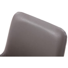 Load image into Gallery viewer, Grey Faux Leather Dining Chair