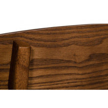 Load image into Gallery viewer, Set of Two Gray Walnut Fabric Dining Chairs
