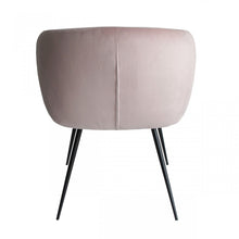 Load image into Gallery viewer, Pink Velvet Modern Dining Chair