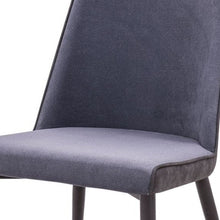 Load image into Gallery viewer, Set of Two Dark Gray Modern Dining Chairs
