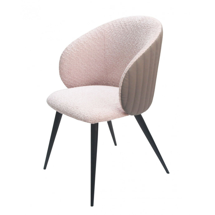 Gray Cream Contemporary Dining Chair