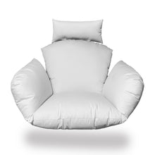 Load image into Gallery viewer, Primo White Indoor Outdoor Replacement Cushion for Egg Chair