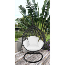 Load image into Gallery viewer, Primo White Indoor Outdoor Replacement Cushion for Egg Chair