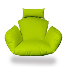 Load image into Gallery viewer, Primo Neon Green Indoor Outdoor Replacement Cushion for Egg Chair