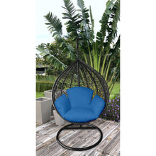 Load image into Gallery viewer, Primo Ocean Blue Indoor Outdoor Replacement Cushion for Egg Chair