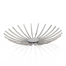 Load image into Gallery viewer, Shiny Silver Open Spike Centerpiece Bowl